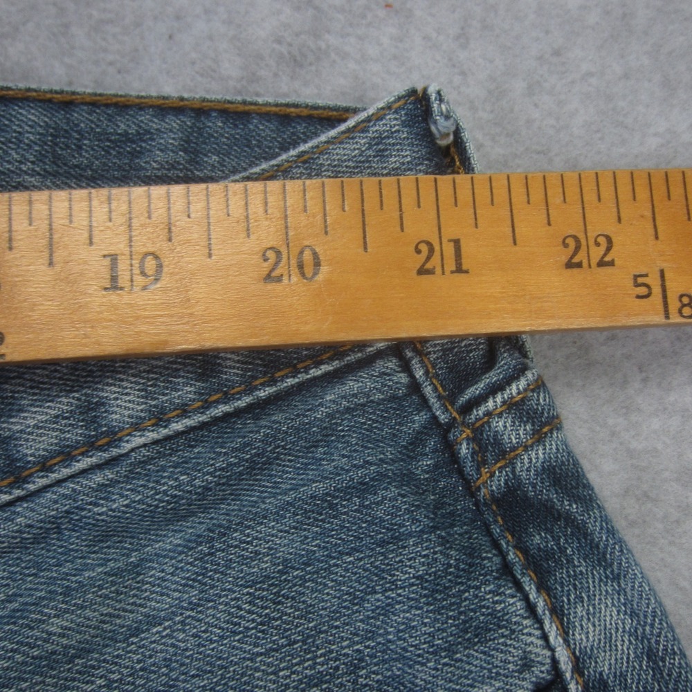 Levis 559 Jeans Mens 42x32 Blue Relaxed Straight Medium Wash Denim - Picture 8 of 16